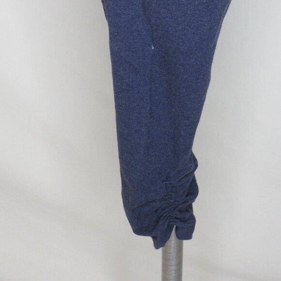 Lysse Blue Ruched Crop Leggings 23" Women's M Medium - Picture 5 of 9
